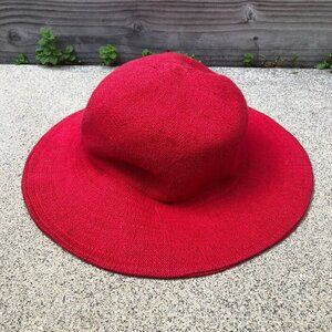 Vintage PRO TIDE Knit Sun Hat Womens Wide Brim Packable Lightweight Cap​​